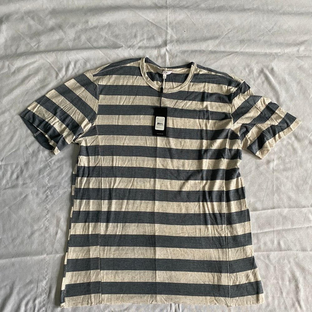 Joe's Jeans Engineered Stripe Print T-Shirt - Picture 5 of 5